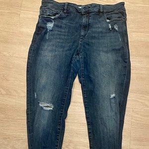 DL1961 Instascuplt Cropped Jeans Size 31